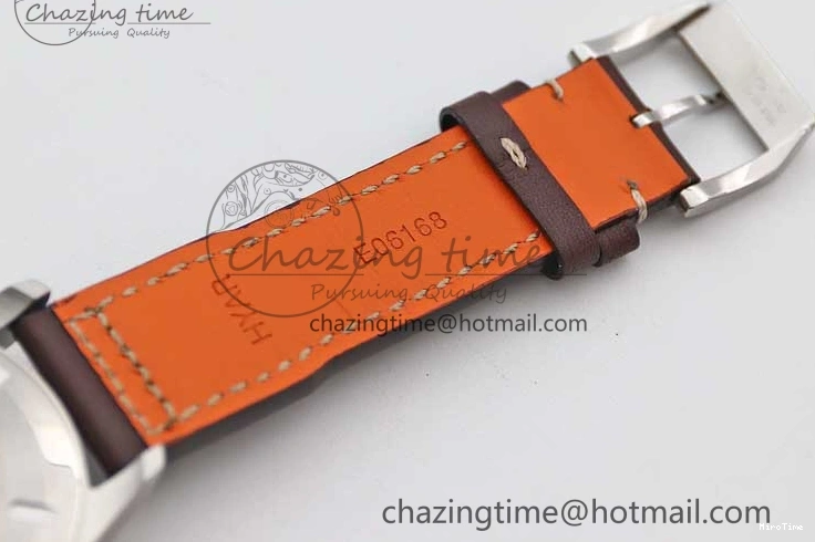 MIROTIME 1226 HighQuality Mark XVIII IW327010 SS M+F 1:1 Best Edition Brown Dial on Brown Leather Strap A 7049